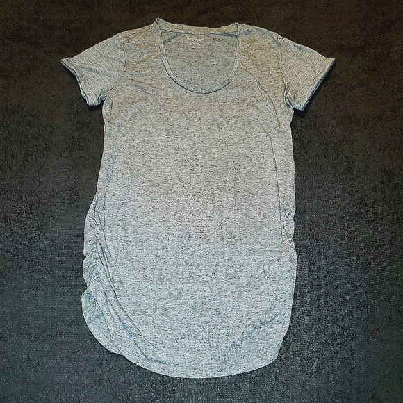 GREY speckled maternity t-shirt NEW Small - Picture 1 of 5